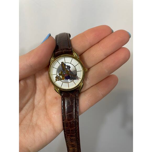 Lady & The Tramp 40th Anniversary Limited Edition Watch Vintage VTG Disney - Picture 6 of 6